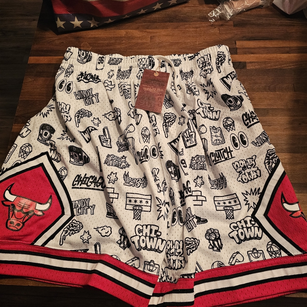 Mitchell & Ness Chicago Bulls shorts